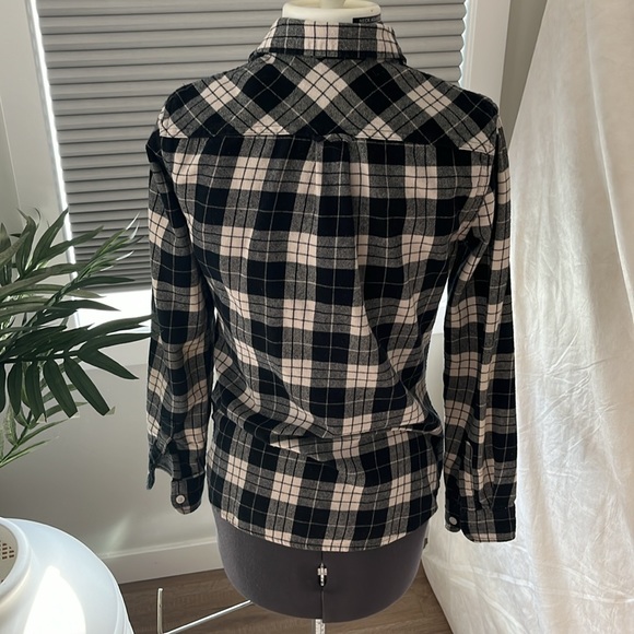 Black and white Plaid shirt - Picture 2 of 2
